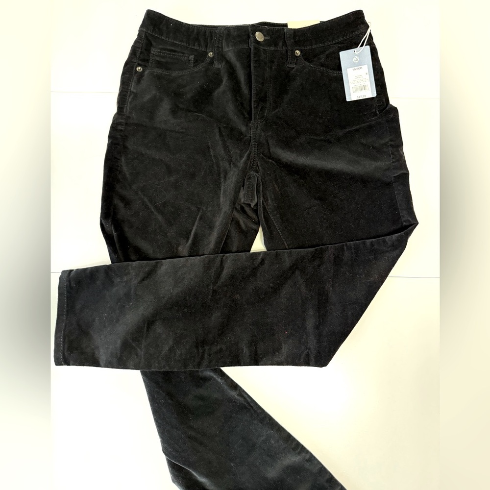 NEW Universal Thread Holiday Black Skinny Jeans Velvet Christmas Pants sz 10/30